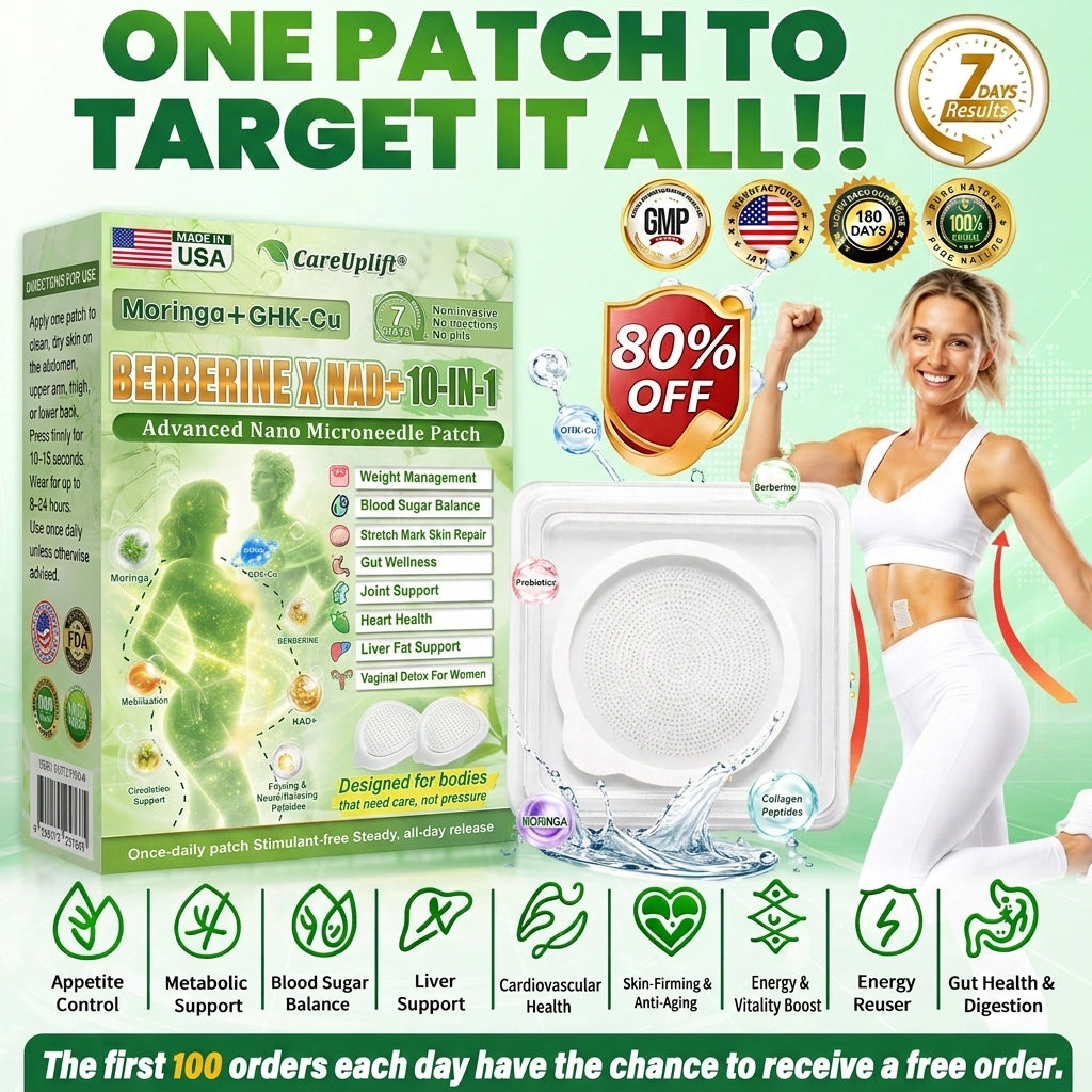 𝑶𝒇𝒇𝒊𝒄𝒊𝒂𝒍 𝑺𝒕𝒐𝒓𝒆  |🍀🍀𝐂𝐚𝐫𝐞𝐔𝐩𝐥𝐢𝐟𝐭® 𝑴𝒆𝒕𝒂𝒃𝒐𝒍𝒊𝒄 𝑵𝒂𝒏𝒐 𝑴𝒊𝒄𝒓𝒐𝒏𝒆𝒆𝒅𝒍𝒆 𝑷𝒂𝒕𝒄𝒉🇺🇸(𝐉𝐮𝐬𝐭 𝐨𝐧𝐜𝐞 𝐚 𝐝𝐚𝐲, 𝐯𝐢𝐬𝐢𝐛𝐥𝐞 𝐜𝐡𝐚𝐧𝐠𝐞𝐬 𝐢𝐧 𝟕 𝐝𝐚𝐲𝐬）𝘽𝙚𝙧𝙗𝙚𝙧𝙞𝙣𝙚 + 𝙈𝙤𝙧𝙞𝙣𝙜𝙖 𝙁𝙤𝙧𝙢𝙪𝙡𝙖 ✅ 𝐅𝐨𝐫 𝐨𝐛𝐞𝐬𝐢𝐭𝐲, 𝗟𝗼𝗼𝘀𝗲 𝘀𝗸𝗶𝗻,𝐝𝐢𝐚𝐛𝐞𝐭𝐞𝐬, 𝐬𝐥𝐞𝐞𝐩 𝐚𝐩𝐧𝐞𝐚, 𝐣𝐨𝐢𝐧𝐭 𝐢𝐬𝐬𝐮𝐞𝐬, 𝐚𝐧𝐝 𝐦𝐨𝐫𝐞💯
