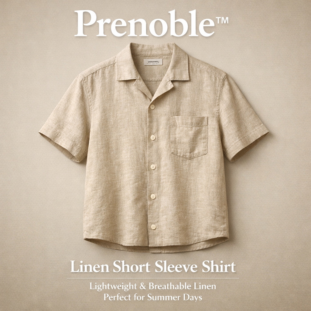 CareUplift™ Linen Short Sleeve Shirt